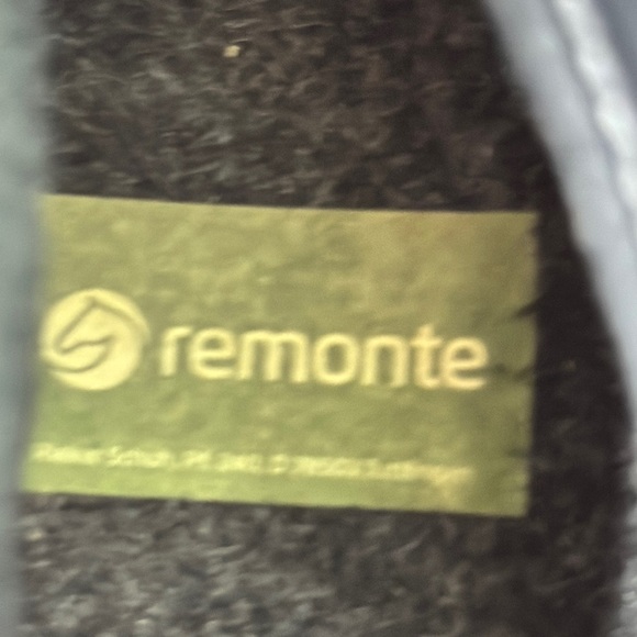 Remonte Chic Burgundy Leather Lace-Up Bootie High- Top Sneakers - Picture 10 of 11